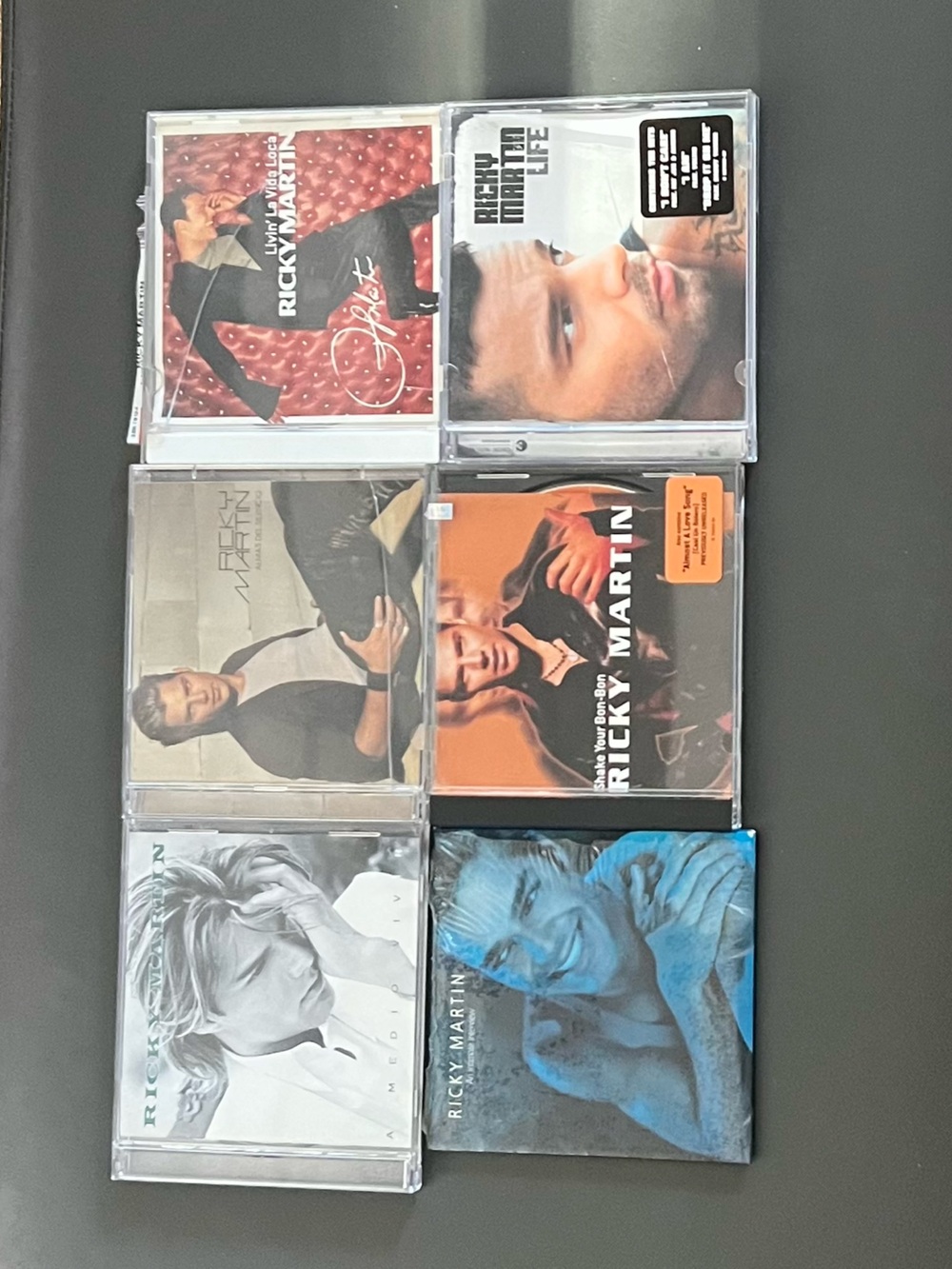Ricky Martin CD Lot (6 Albums) -Disc Set
